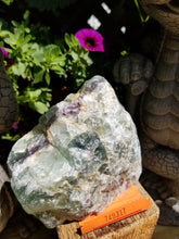 Rainbow Green Purple Fluorite Rough