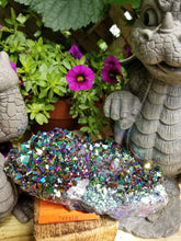 Titanium Rainbow Quartz Cluster