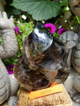 Smoky Quartz Flame Piller
