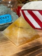 Golden Healer Quartz Pyramid