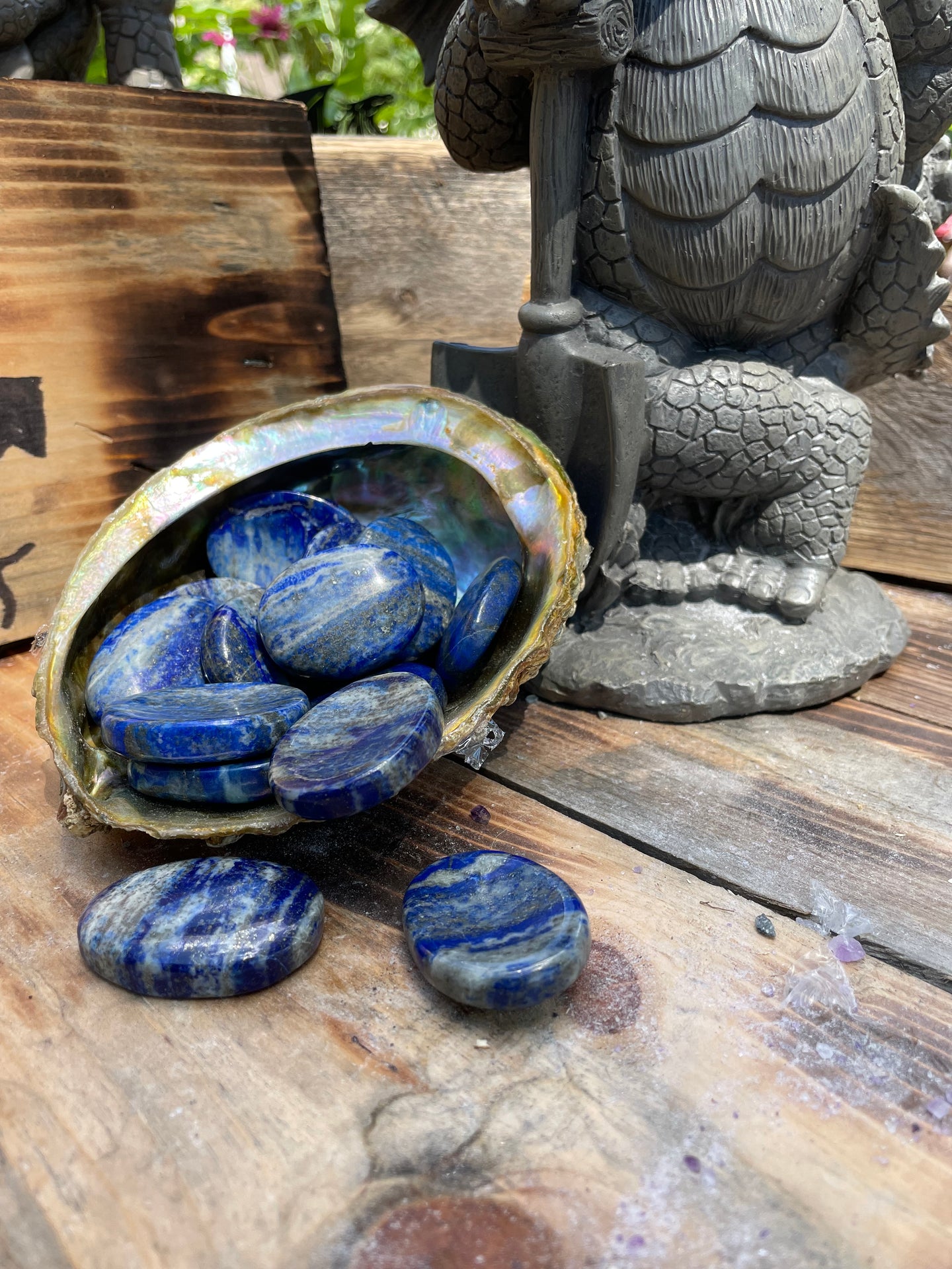 Lapis Lazuli Worry Stone