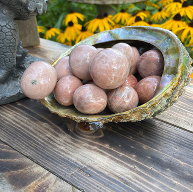 Peach Moonstone Tumbled Stone