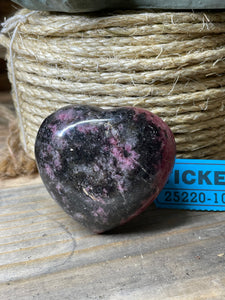 Rhodonite Heart