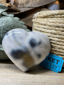 Ocean Jasper Heart