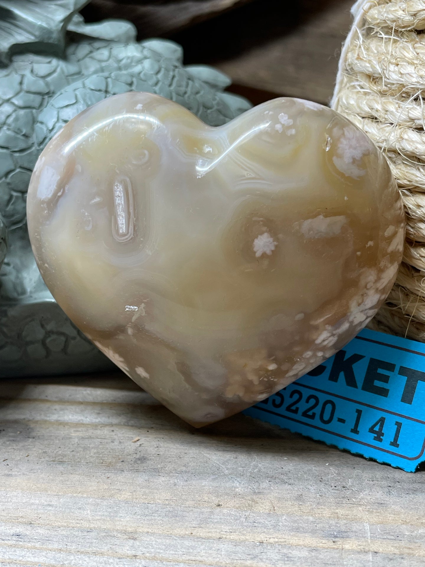 Ocean Jasper Heart