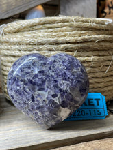 Lepidolite Heart