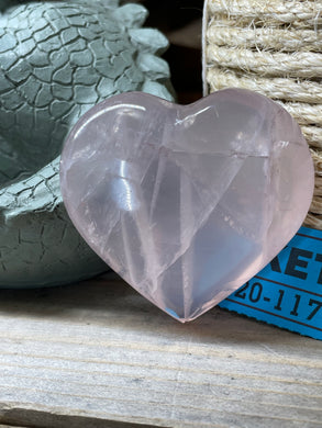 Rose Quartz Heart