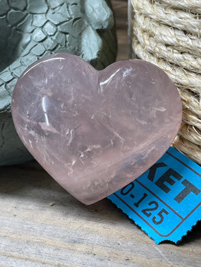 Rose Quartz Heart