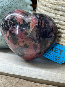 Rhodonite Heart