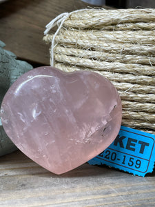 Rose Quartz Heart