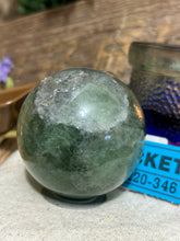 Green Fluorite Sphere