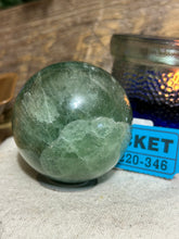Green Fluorite Sphere