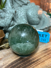 Green Fluorite Sphere