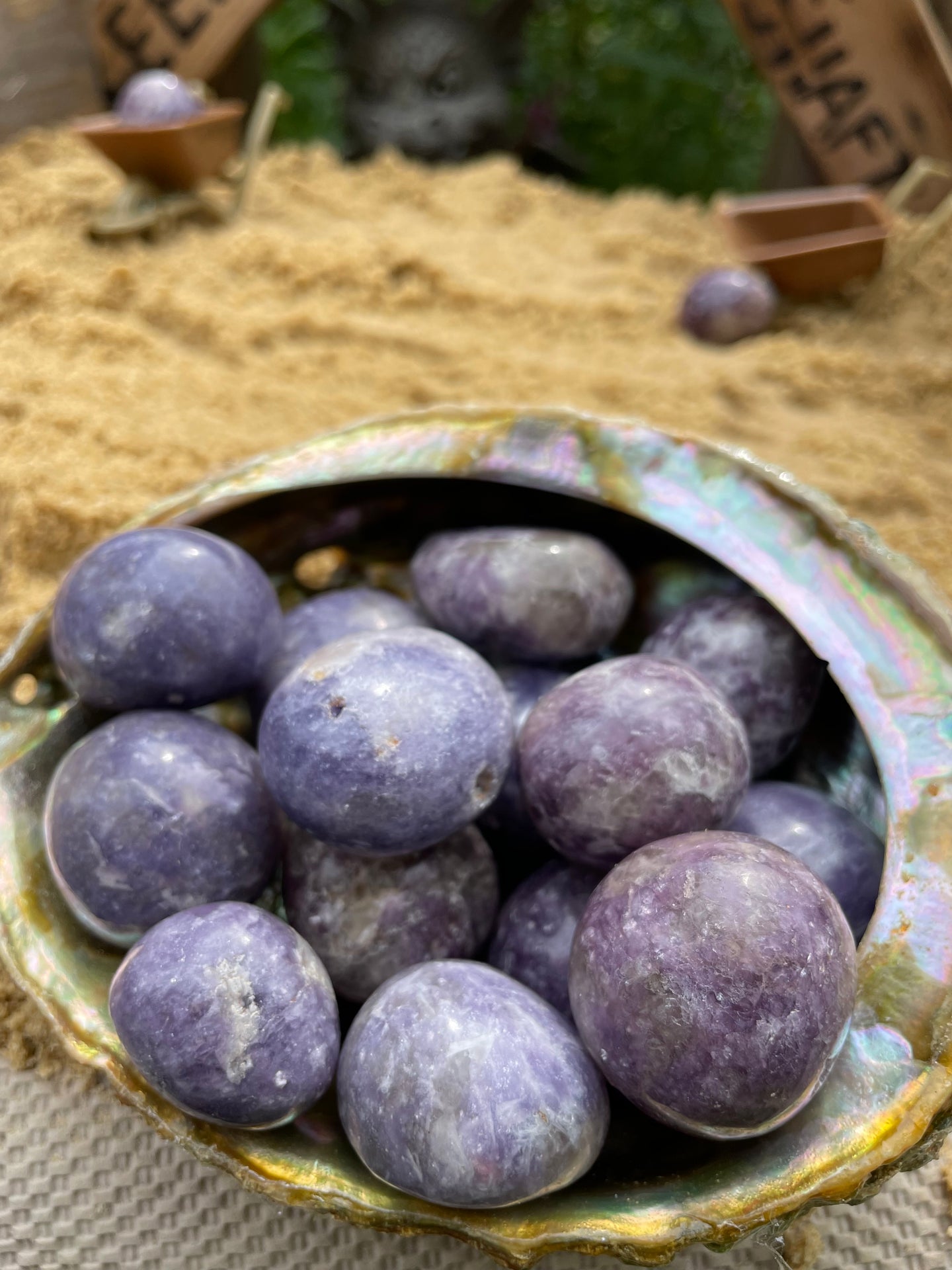 Lepidolite Tumbled