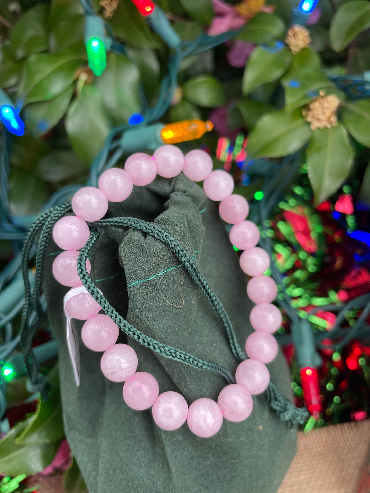 Rose Quartz Beaded 8mm Bracelet