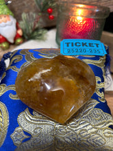 Golden Healer Quartz Heart