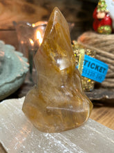 Golden Healer Quartz Flame