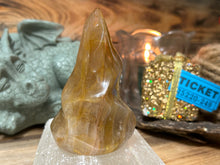 Golden Healer Quartz Flame
