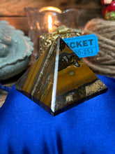 Tiger Eye Pyramid