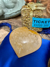 Golden Healer Quartz Heart