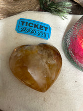 Golden Healer Quartz Heart