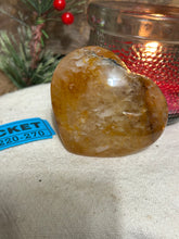 Golden Healer Quartz Heart