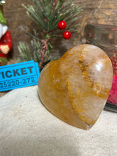 Golden Healer Quartz Heart