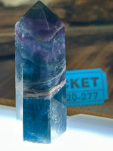 Rainbow Fluorite Point Pillar