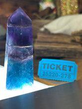 Rainbow Fluorite Point Pillar