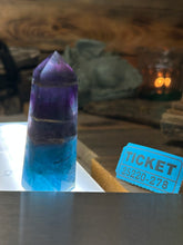 Rainbow Fluorite Point Pillar