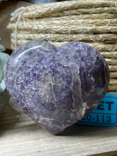 Lepidolite Heart