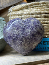 Lepidolite Heart