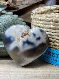 Ocean Jasper Heart