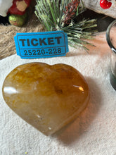 Golden Healer Quartz Heart