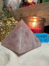 Rose Quartz Pyramid